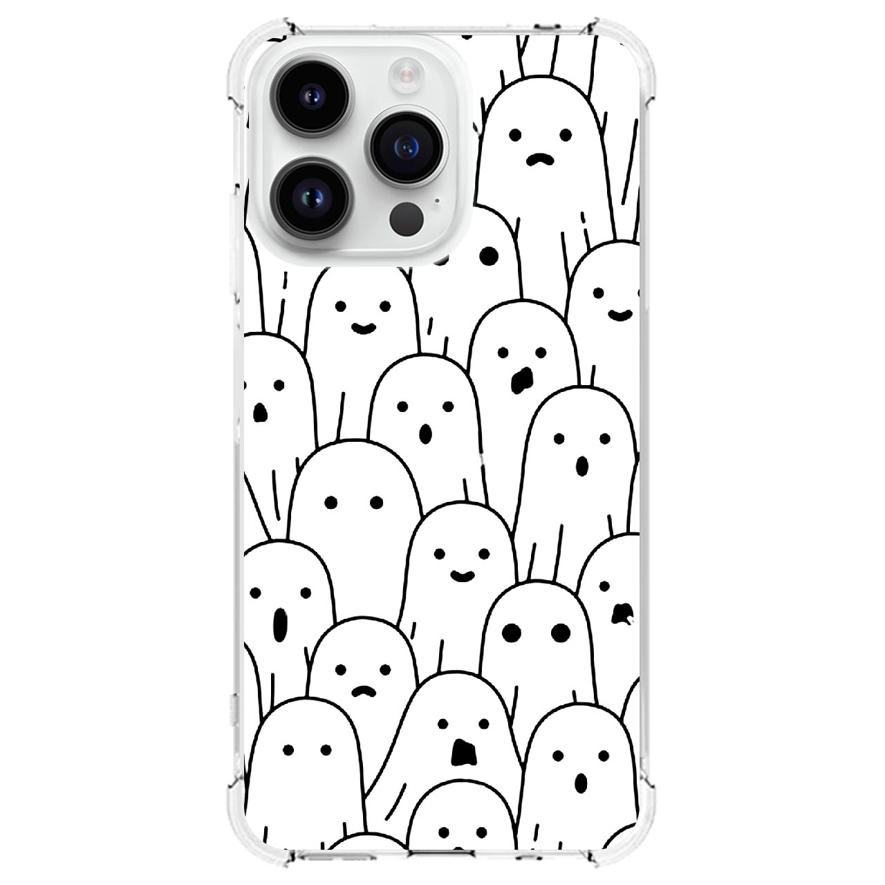 Custom Cute Halloween Ghosts Phone Case